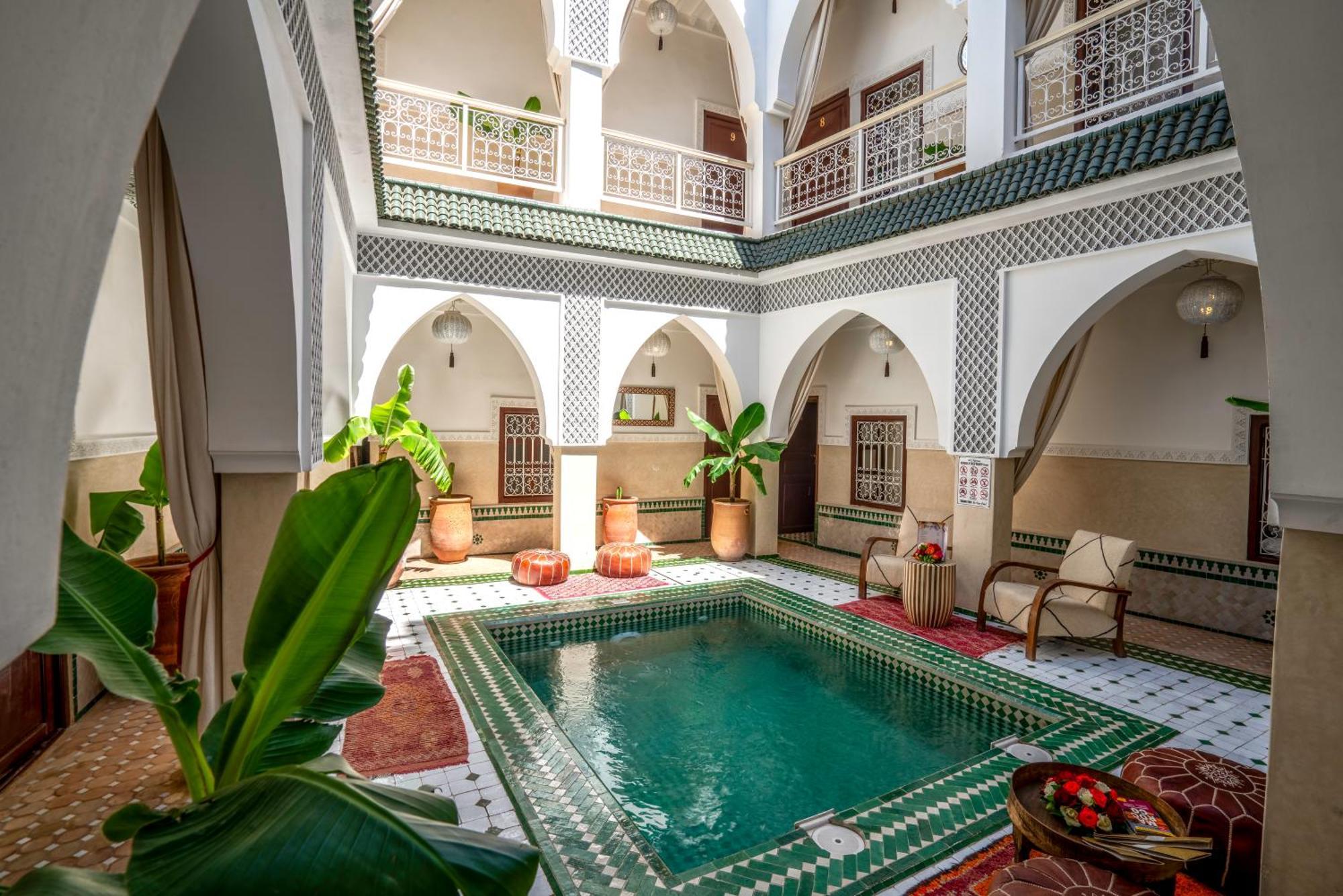 Riad Les Cornes De Gazelle Марракеш Экстерьер фото