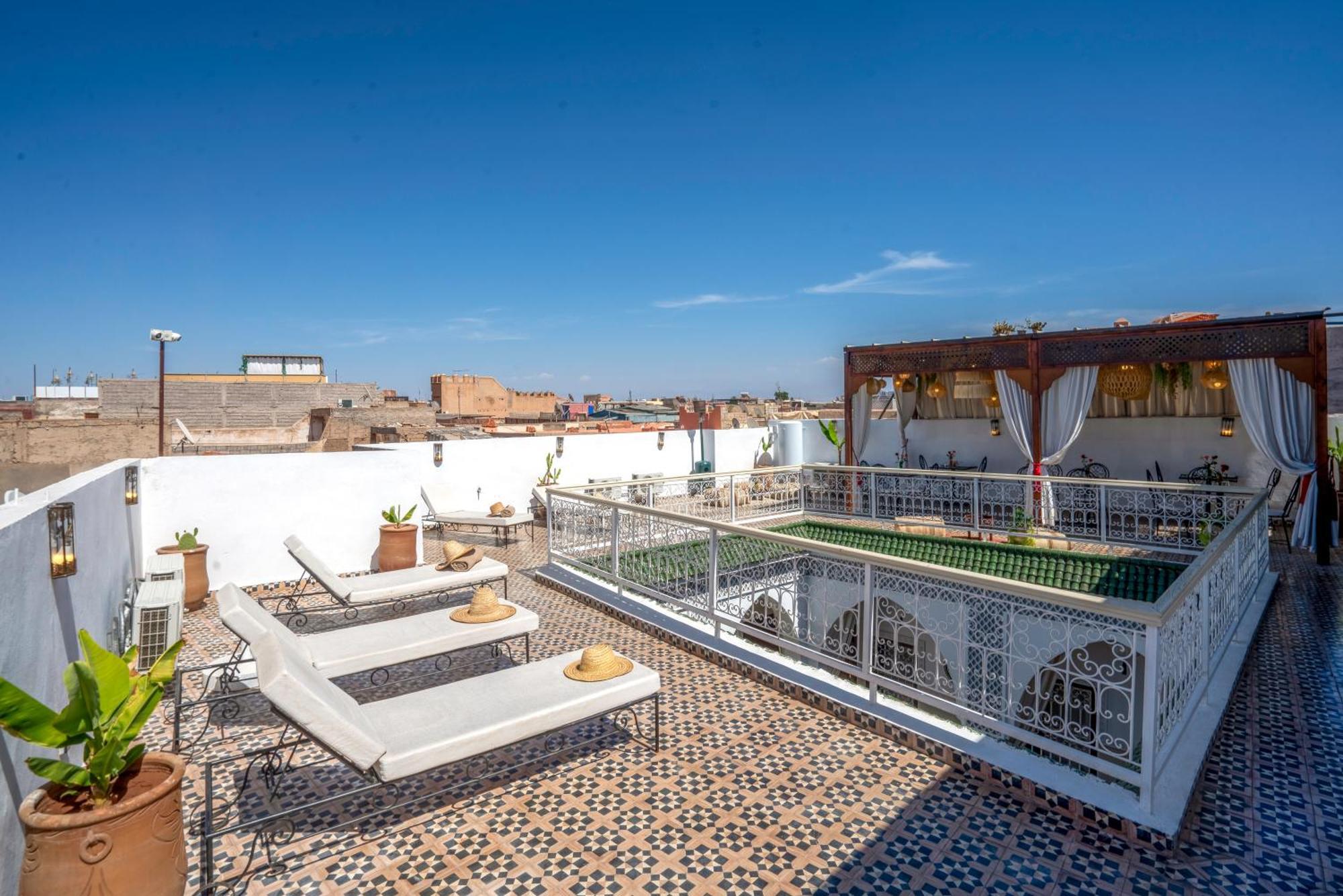 Riad Les Cornes De Gazelle Марракеш Экстерьер фото