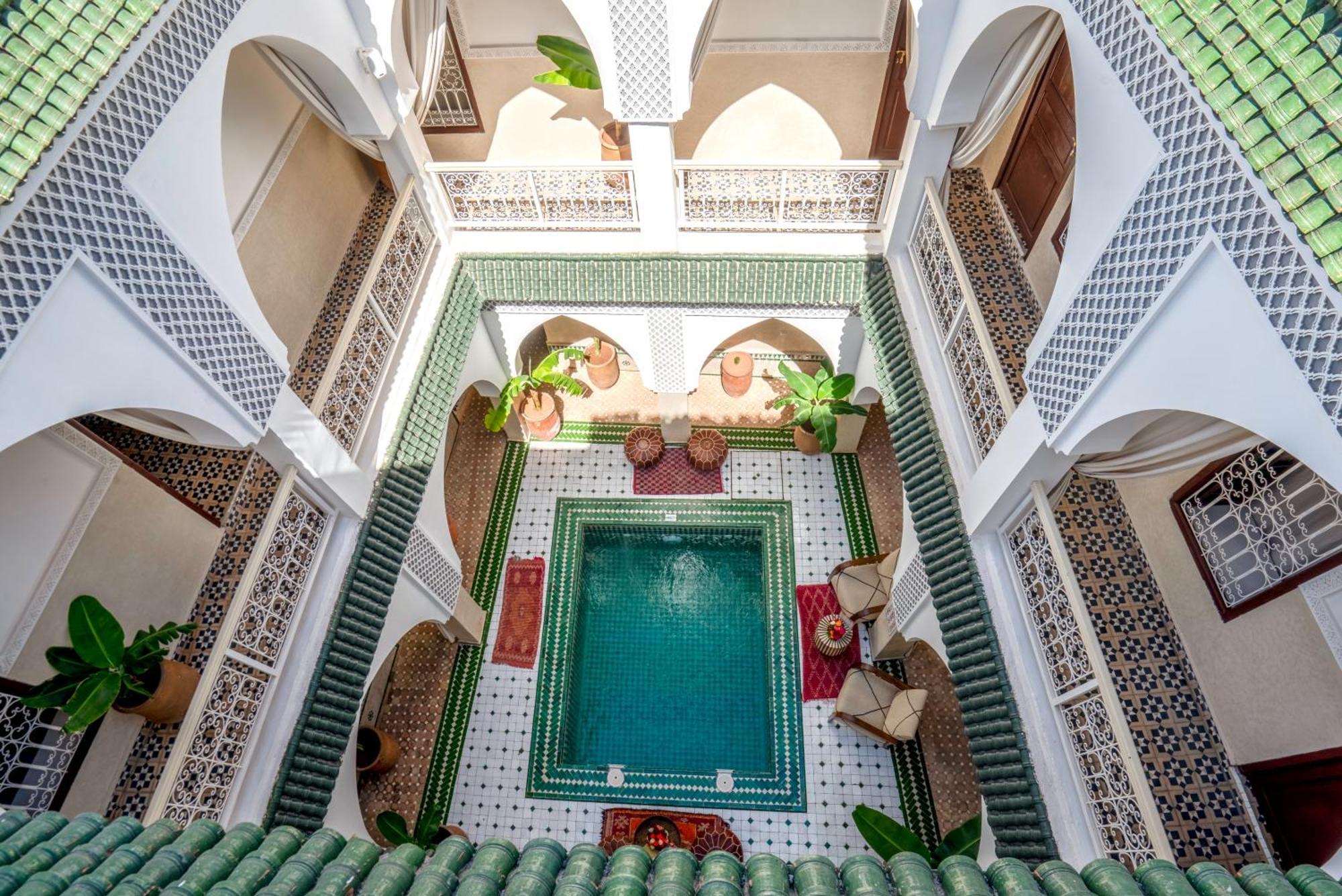 Riad Les Cornes De Gazelle Марракеш Экстерьер фото