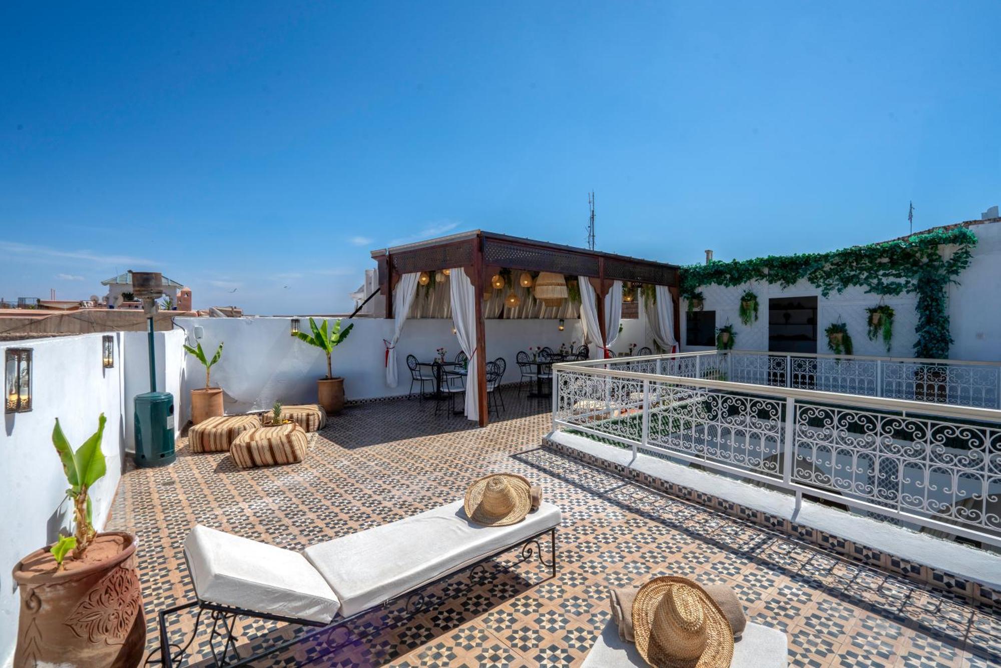 Riad Les Cornes De Gazelle Марракеш Экстерьер фото