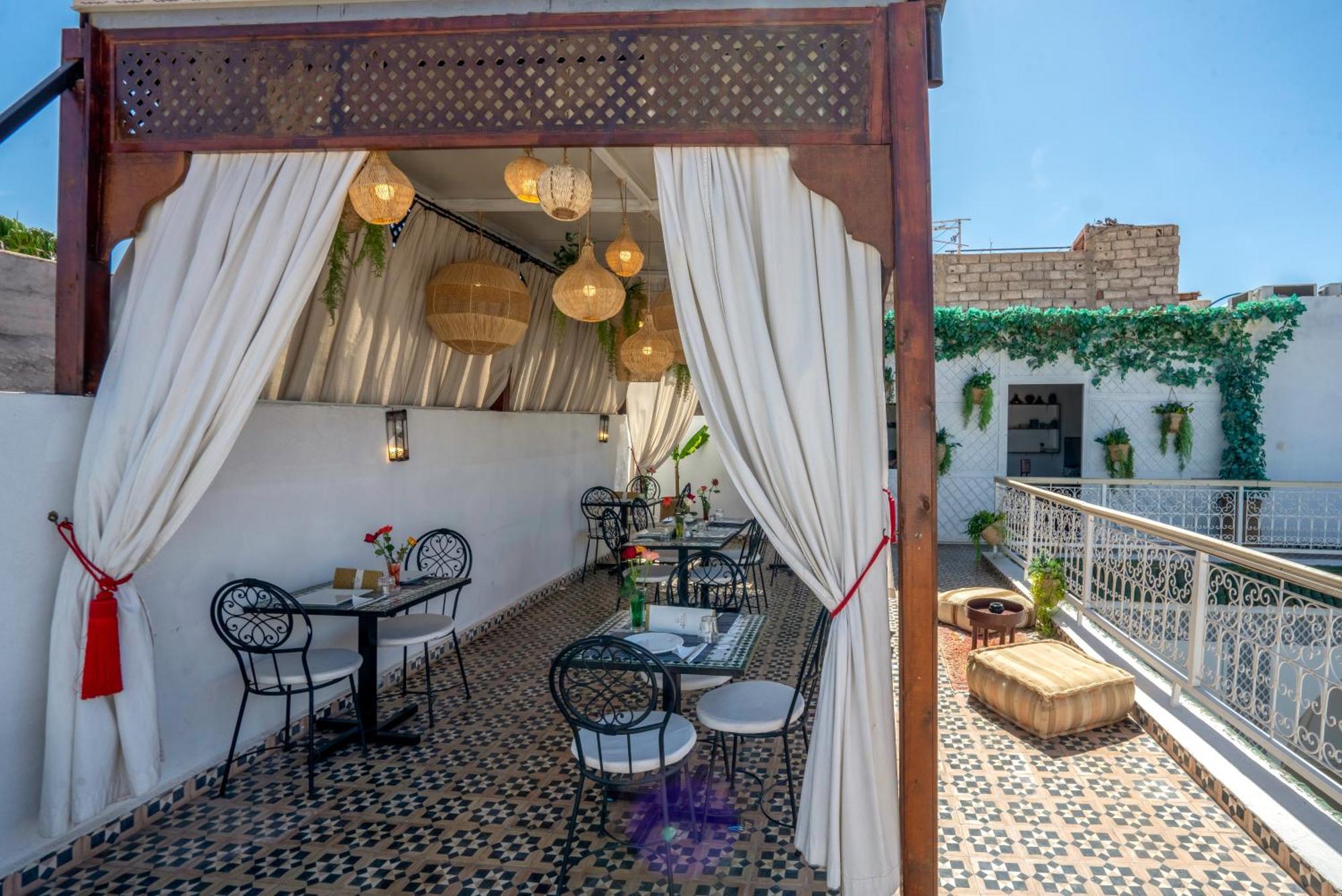Riad Les Cornes De Gazelle Марракеш Экстерьер фото