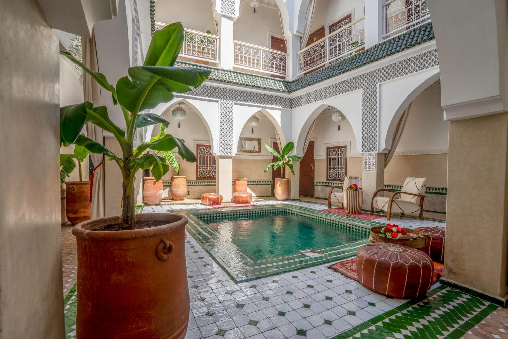 Riad Les Cornes De Gazelle Марракеш Экстерьер фото