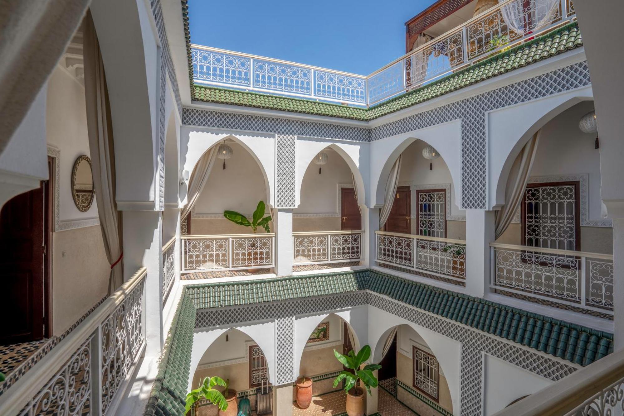 Riad Les Cornes De Gazelle Марракеш Экстерьер фото