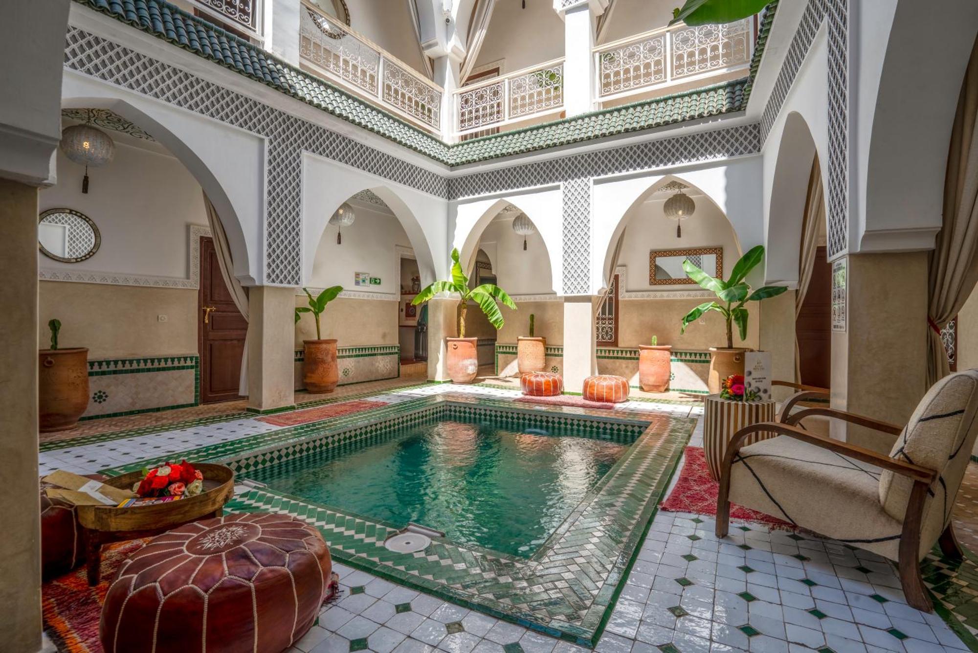 Riad Les Cornes De Gazelle Марракеш Экстерьер фото