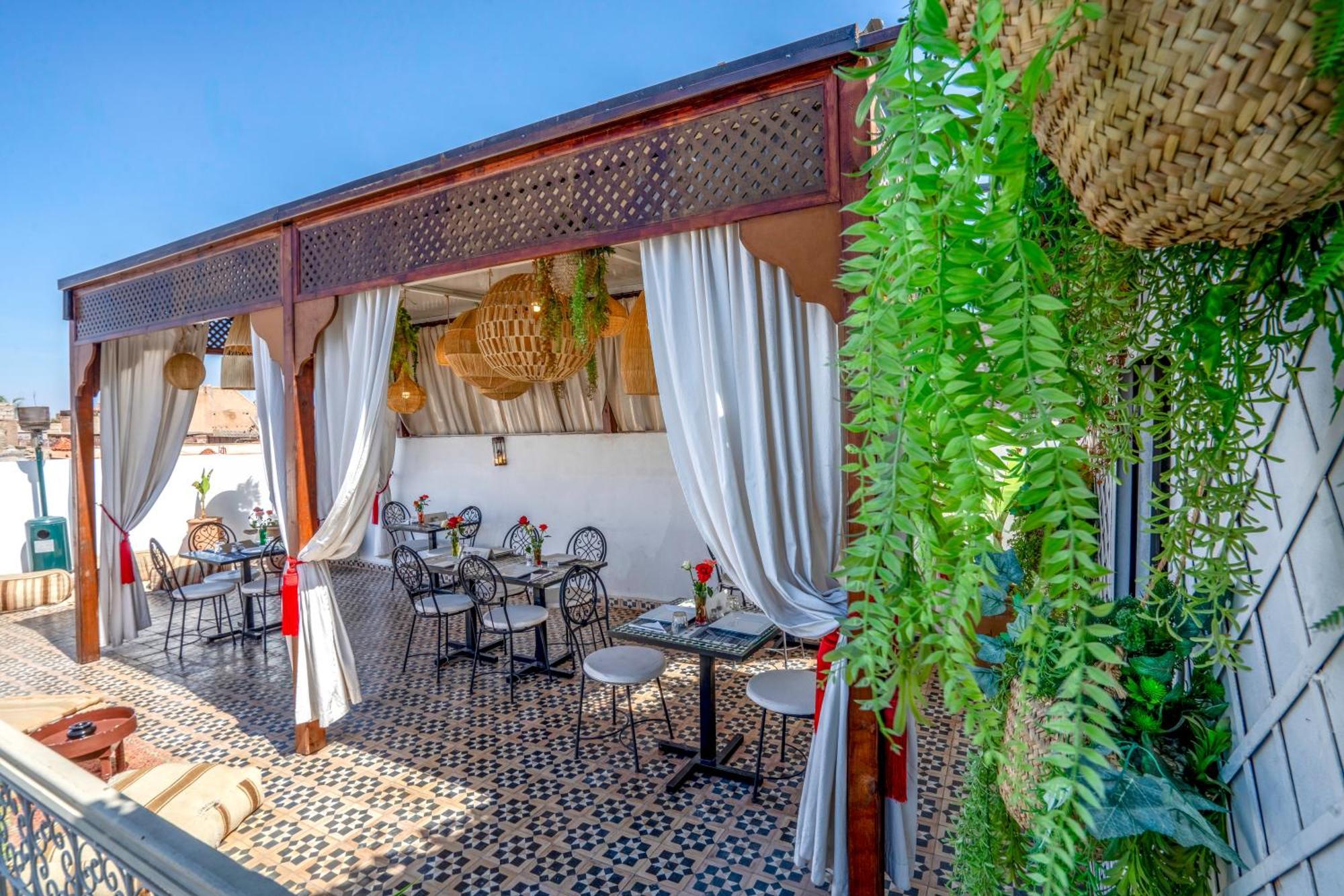 Riad Les Cornes De Gazelle Марракеш Экстерьер фото