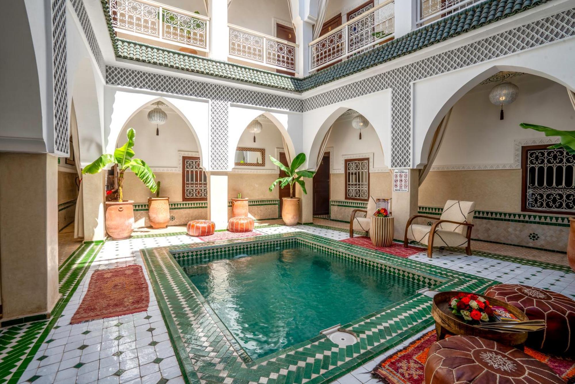 Riad Les Cornes De Gazelle Марракеш Экстерьер фото