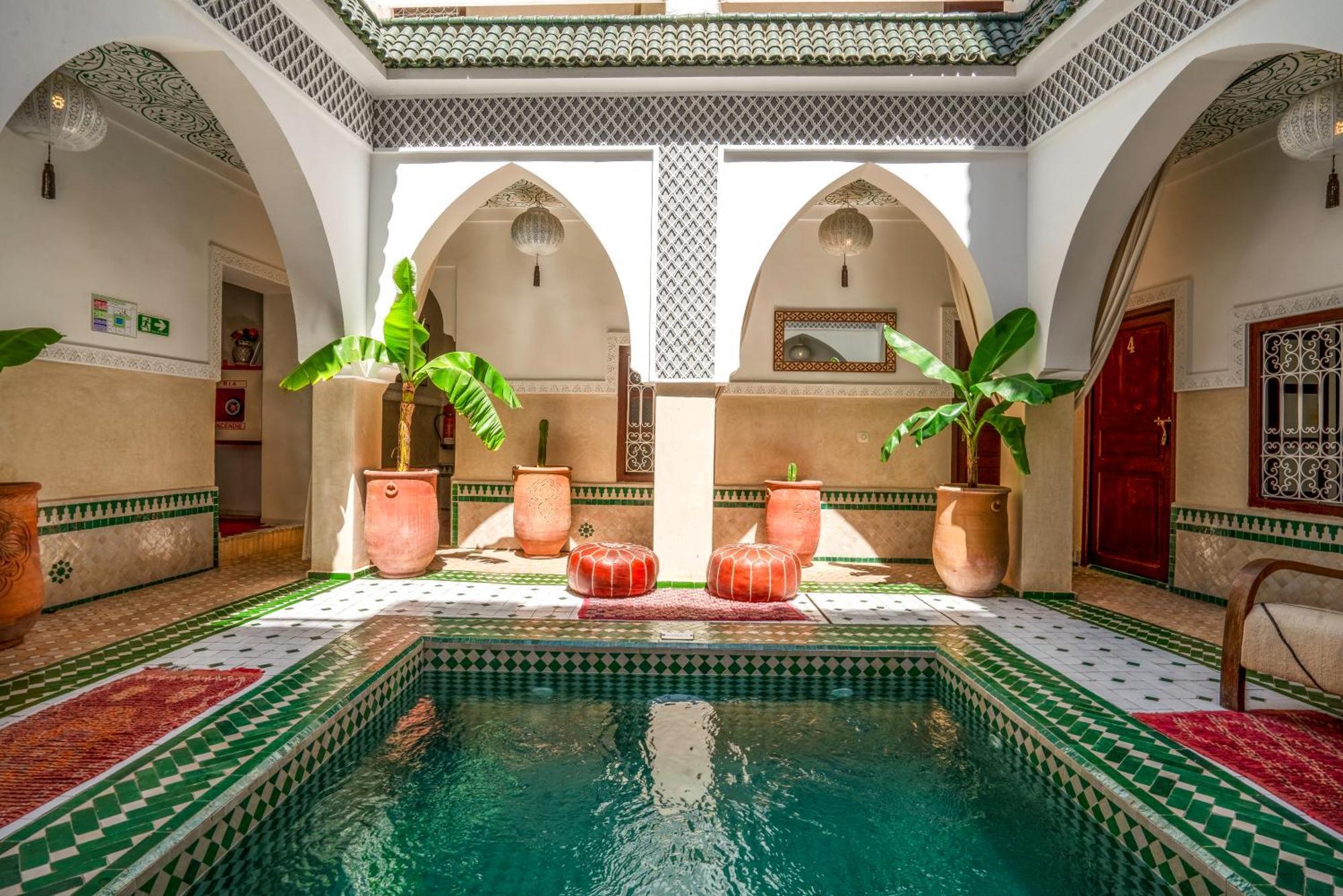 Riad Les Cornes De Gazelle Марракеш Экстерьер фото
